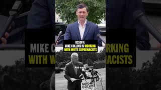 Ossoff: Mike Collins REFUSES to answer questions about ties to neo-Nazis