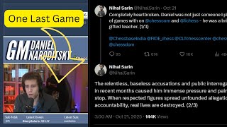 Daniel Naroditsky - Final Moments from Stream