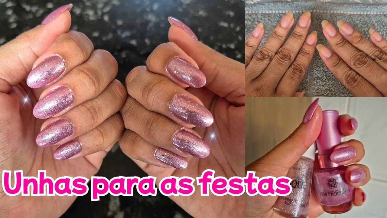 UNHAS PARA AS FESTAS ✨ A esmaltação PERFEITA para Natal e Ano Novo!