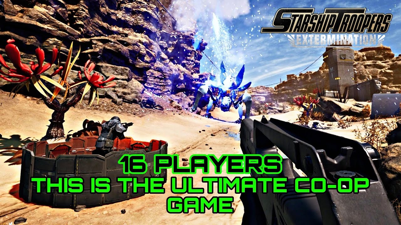 Starship Troopers Extermination | This Is The Ultimate 16 Players Co-Op Game!!!