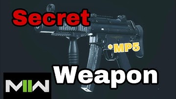 MW2 BETA - How To Get the Secret Weapon (MP5 TUTORIAL)**