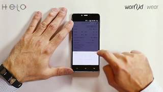 HELO App Tutorial   How to Insert Personal Your Info