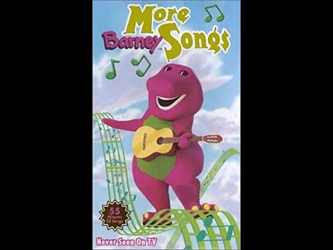 MORE BARNEY SONGS 1999 VHS