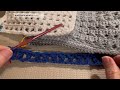 Crochet Block#29 Y stitch pattern. Easy to follow beginners-Advanced. At your own pace Afghan.
