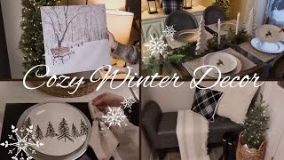 🌲❄️COZY WINTER DECORATING IDEAS❄️🌲TONS OF DECORATING INSPIRATION❄️🐶