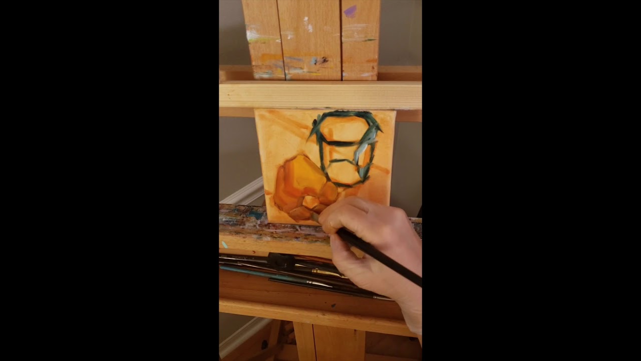 Day 32 Time-lapse Painting - YouTube