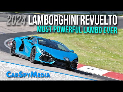 2024 Lamborghini Revuelto V12 Hybrid Most Powerful V12 Hybrid Lambo Caught Testing At Nürburgring