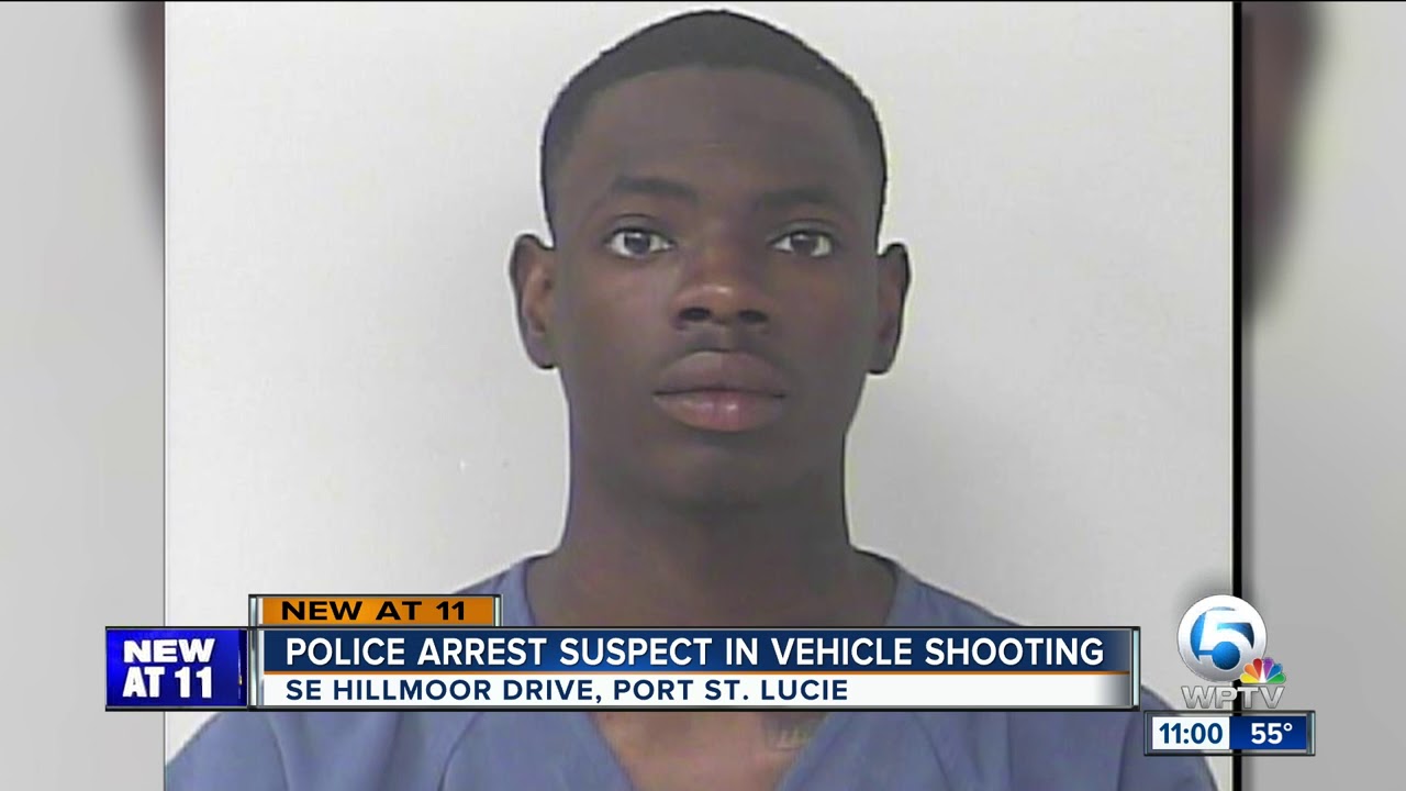 Port St. Lucie man arrested in vehicle shooting - YouTube