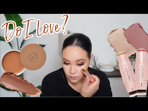 ANASTASIA BEVERLY HILLS CREAM BRONZERS, BLUSH & HIGHLIGHT FIRST IMPRESSIONS-thumbnail