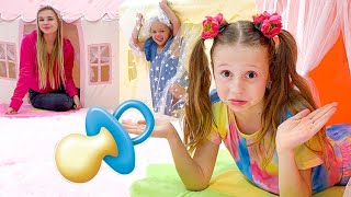 Nastya 24 Hours Baby Challenge And Other Fun Challenges For Kids