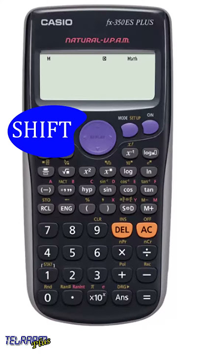 Clean memory CASIO fx-350ES PLUS✅