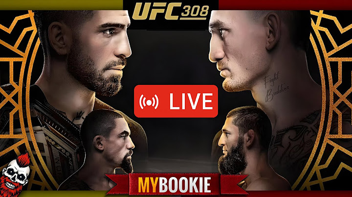 🔴 UFC 308: TOPURIA x HOLLOWAY + KHAMZAT CHIMAEV x WHITTAKER | LIVE STREAM!
