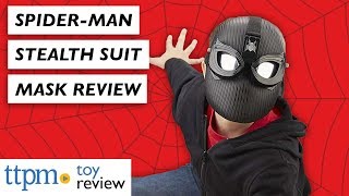 Spider-Man Far From Home Spider-Man Stealth Suit Mask from Hasbro
