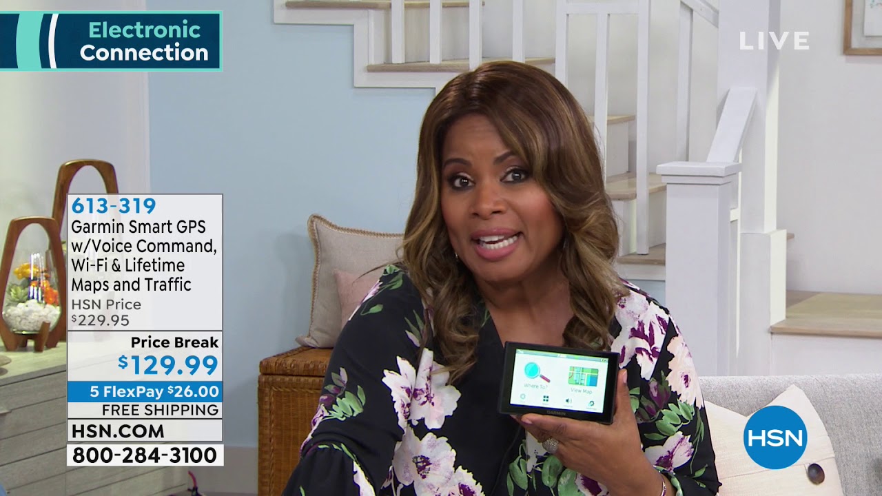 Garmin Smart GPS w/Voice Command, WiFi Lifetime Maps a... YouTube