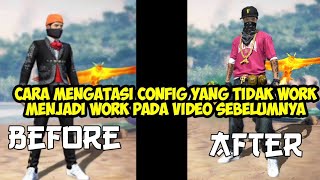 Cara mengatasi Config yang tidak work di video sebelumnya