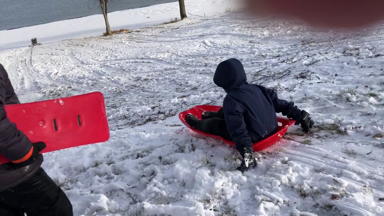 Funny Kids Sledding Fails! YouTube
