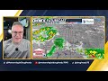 Sunday night 5/31 forecast. Scattered storms tonight and sticking around this week,
