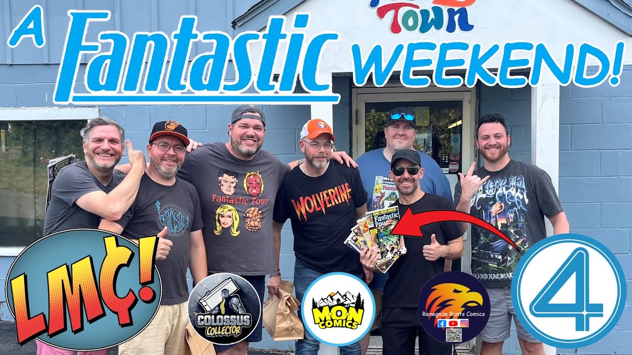 A FANTASTIC Weekend Hunting for Comics in New York! (Plus my Fantastic Four First Steps Review!)