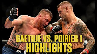 The story of Dustin Poirier vs. Justin Gaethje 1 | ESPN MMA