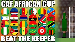African Cup of Nations Beat The Keeper - Marble Race