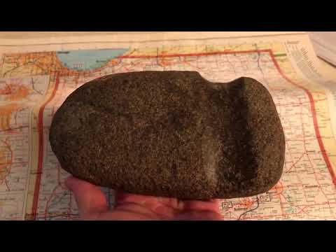 Hardstone axe head