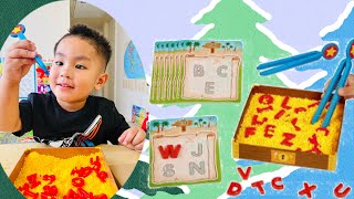 Find the Letters Activity Center | Lakeshore Toy | Noah’s Toy Review| Lakeshore Learning Store🇺🇸