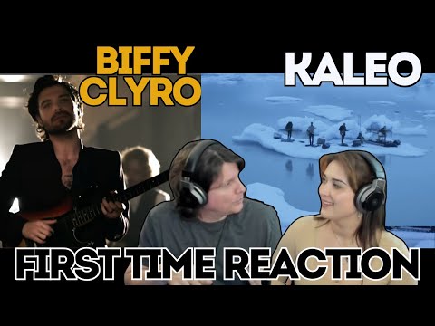 BIFFY CLYRO - Many of Honor / KALEO - Save Yourself (LIVE at Fjallsárlón) | FIRST TIME COUPLE REACT