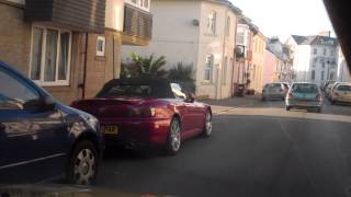 A Drive in Teignmouth Town, Devon, England