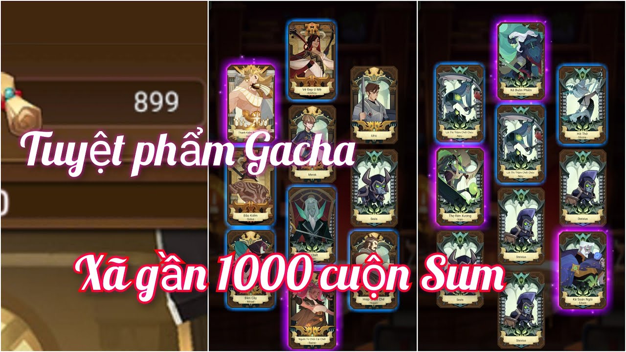 Afk Arena Tuy t Ph m Gacha X G n 1000 Cu n Sum Th nh a Afk
