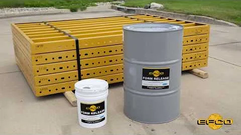 How to use EFCO Form Release by Nox-Crete