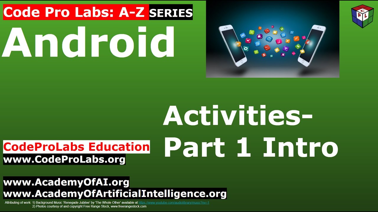 Android - Activities- Part 1 - Intro - YouTube