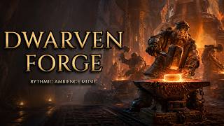 ⚒️ Dwarven Forge Ambience | 1 Hour Dwarven Smithing Ambience & Fantasy Workshop Sounds for D&D