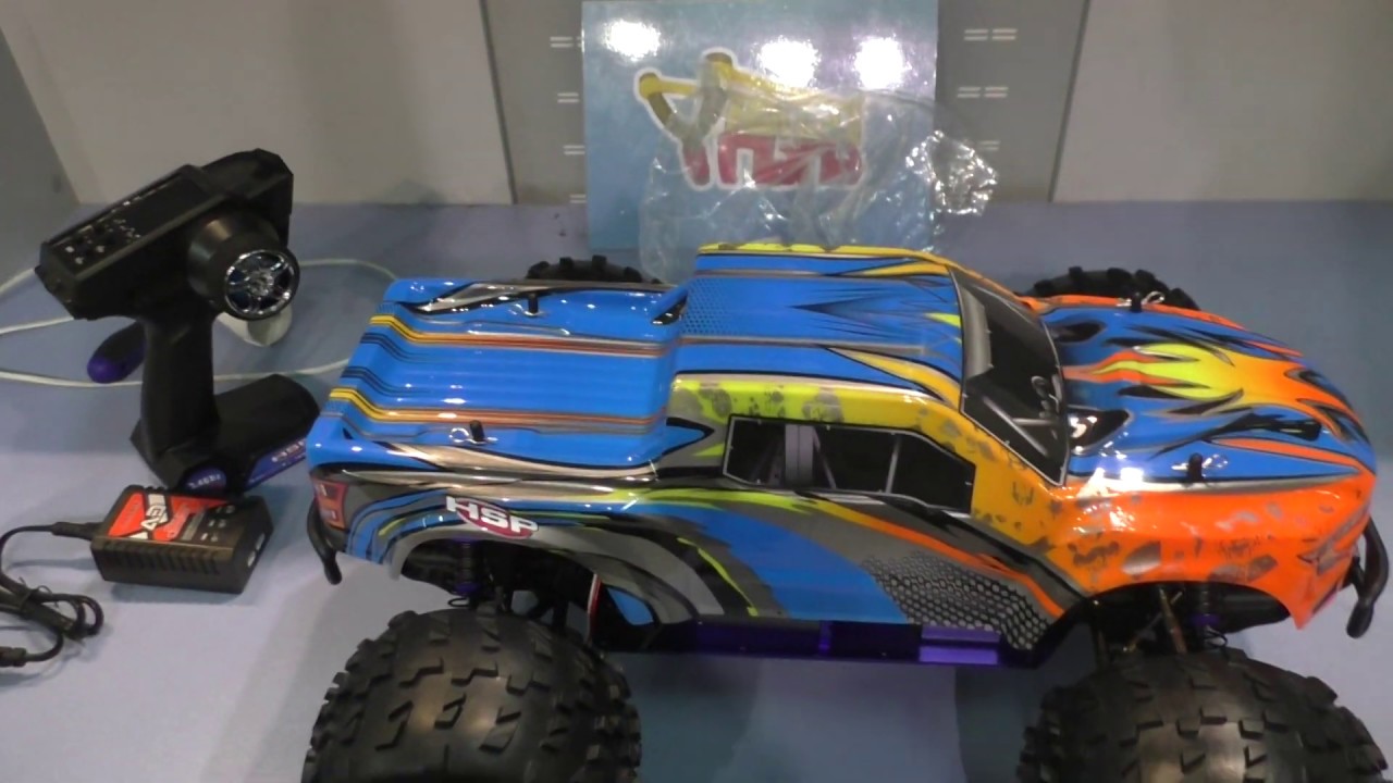 Monster HSP Savagery 94996-97291 4WD 1:8 2.4G - YouTube