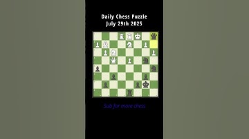Leaping into the Mosh Pit | July 29th, 2025 Chess Puzzle