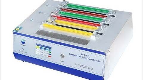 BGD 262 Intelligent Line Drying Time Recorder