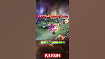 FRANCO DAMAGE BUILD! #mlbb #mlbbshorts #mobilelegends #mlbbindonesia #franco