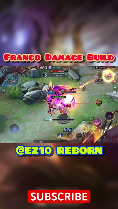 FRANCO DAMAGE BUILD! #mlbb #mlbbshorts #mobilelegends #mlbbindonesia #franco