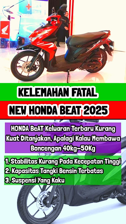 KELEMAHAN Fatal Honda Beat Keluaran Terbaru #kelemahan #beat #terbaru #honda