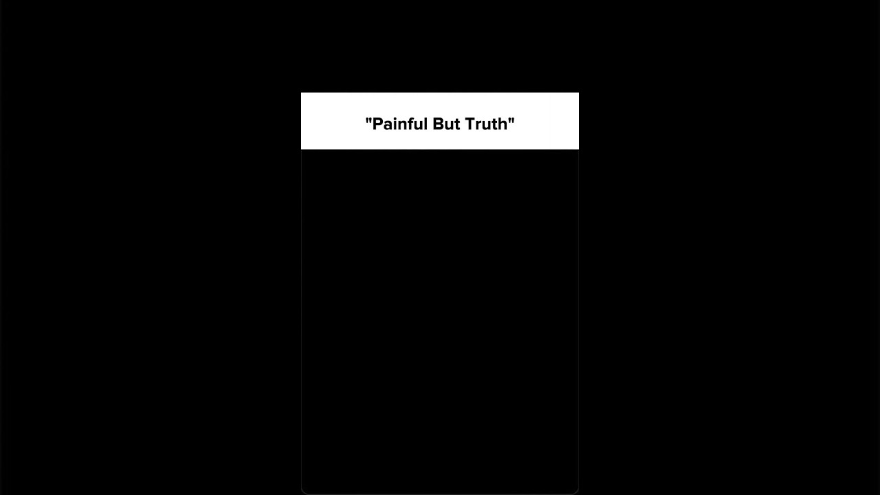 painful But Truth 😞#motivation #displine #motivationalquotes #relatable #reality #respect