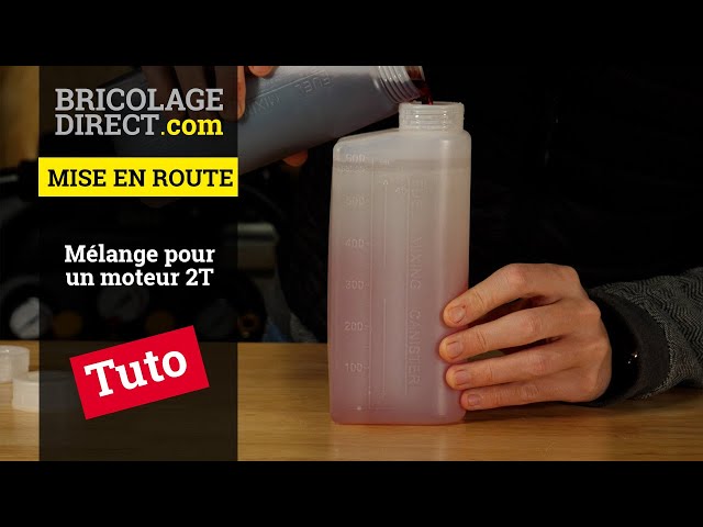 Comment faire un mélange pour un moteur 2 Temps ? 