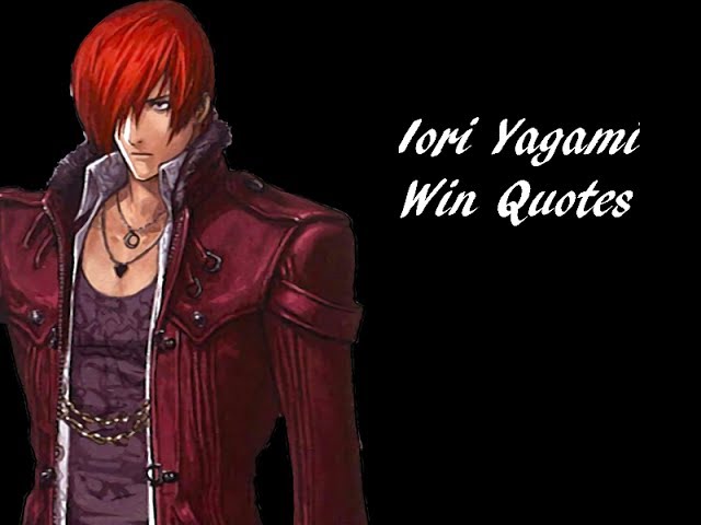 The King of Fighters XIV: Iori Win Quotes 