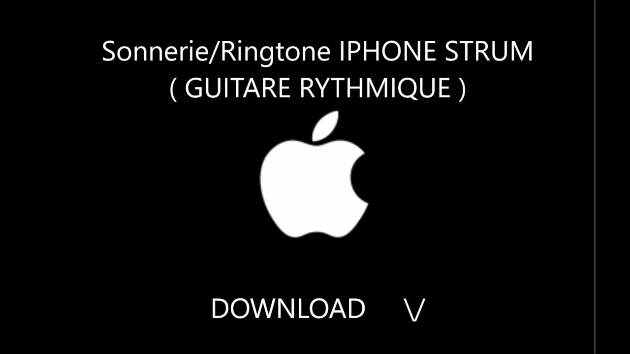 sonnerie guitare rythmique iphone gratuit