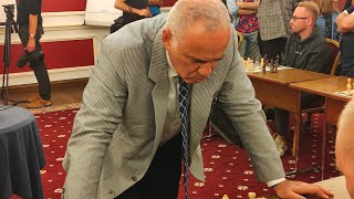 Сеанс одновременной игры чемпиона мира по шахматам Гарри Каспарова | Game session of Garry Kasparov