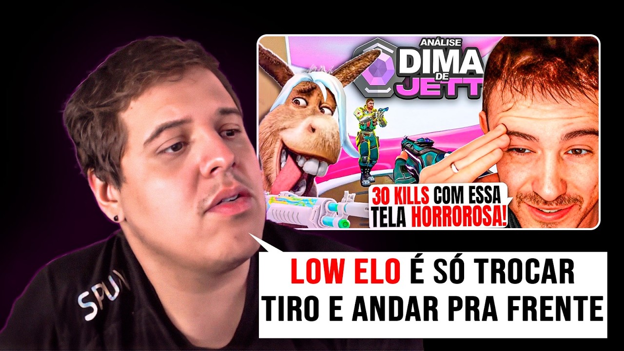 NUUH REAGE a ANÁLISE de uma Jett Diamante 2 do @f0rsaken e SOLTOU o verbo sobre elos baixos