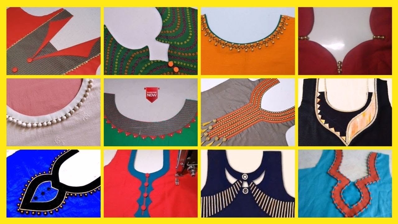 50+ Churidar Neck Design - Easy Kurti Neck Designs - Cotton Dress Neck ...