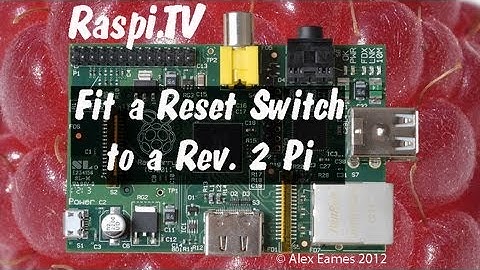 How to fit a reset switch to your Raspberry Pi Rev 2