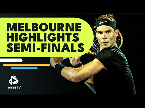 Nadal vs Ruusuvuori; Dimitrov vs Cressy | Melbourne 2022 Semi-Final Highlights