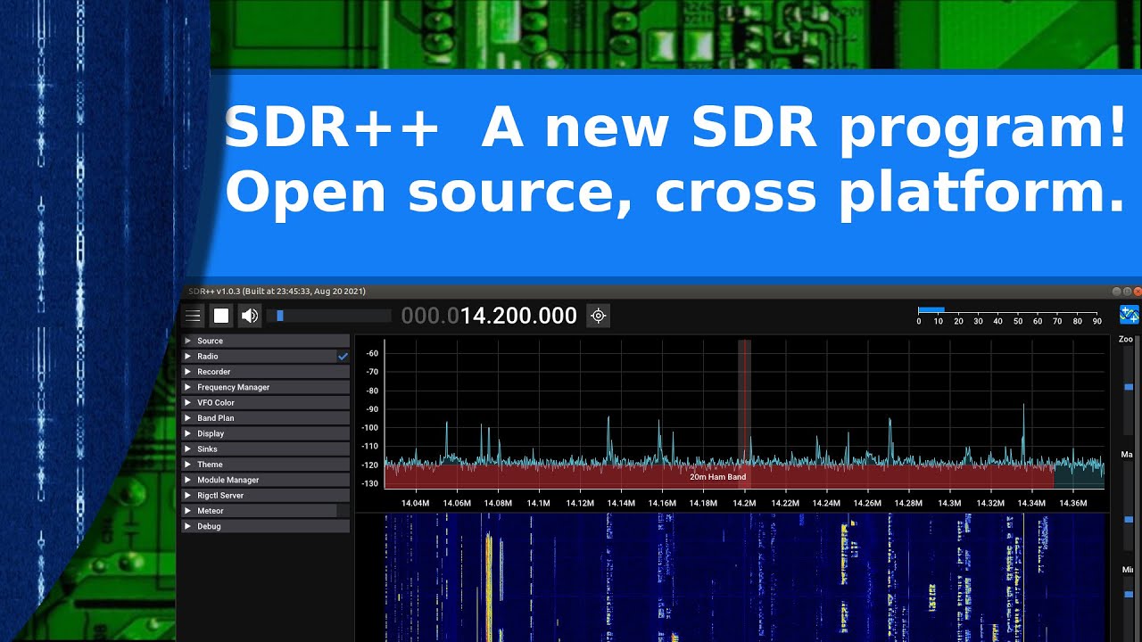 Ham Radio - SDR++, A new SDR program. Open source and cross platform! 