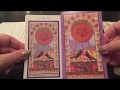 Enchanted Tarot Deck- Side by Side Comparison of 25th Anniversary to Older Version