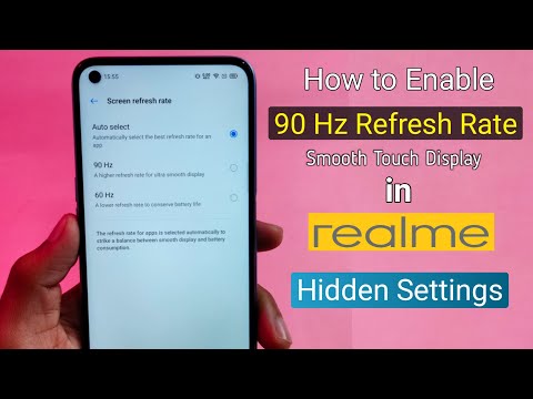 How to Enable 90Hz Refresh Rate in Realme Devices | Realme Hidden Setting | Realme 90Hz Display